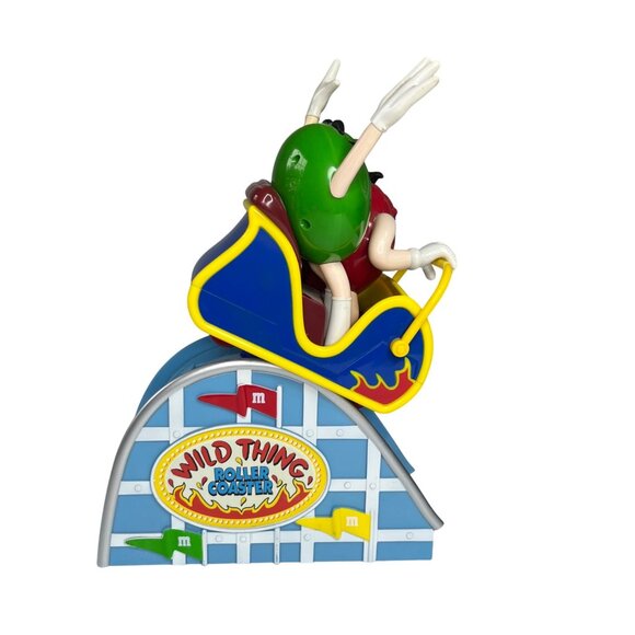 M&Ms Wild Thing Roller Coaster Candy Dispenser Collectible Plastic Fun Design - Picture 2 of 10